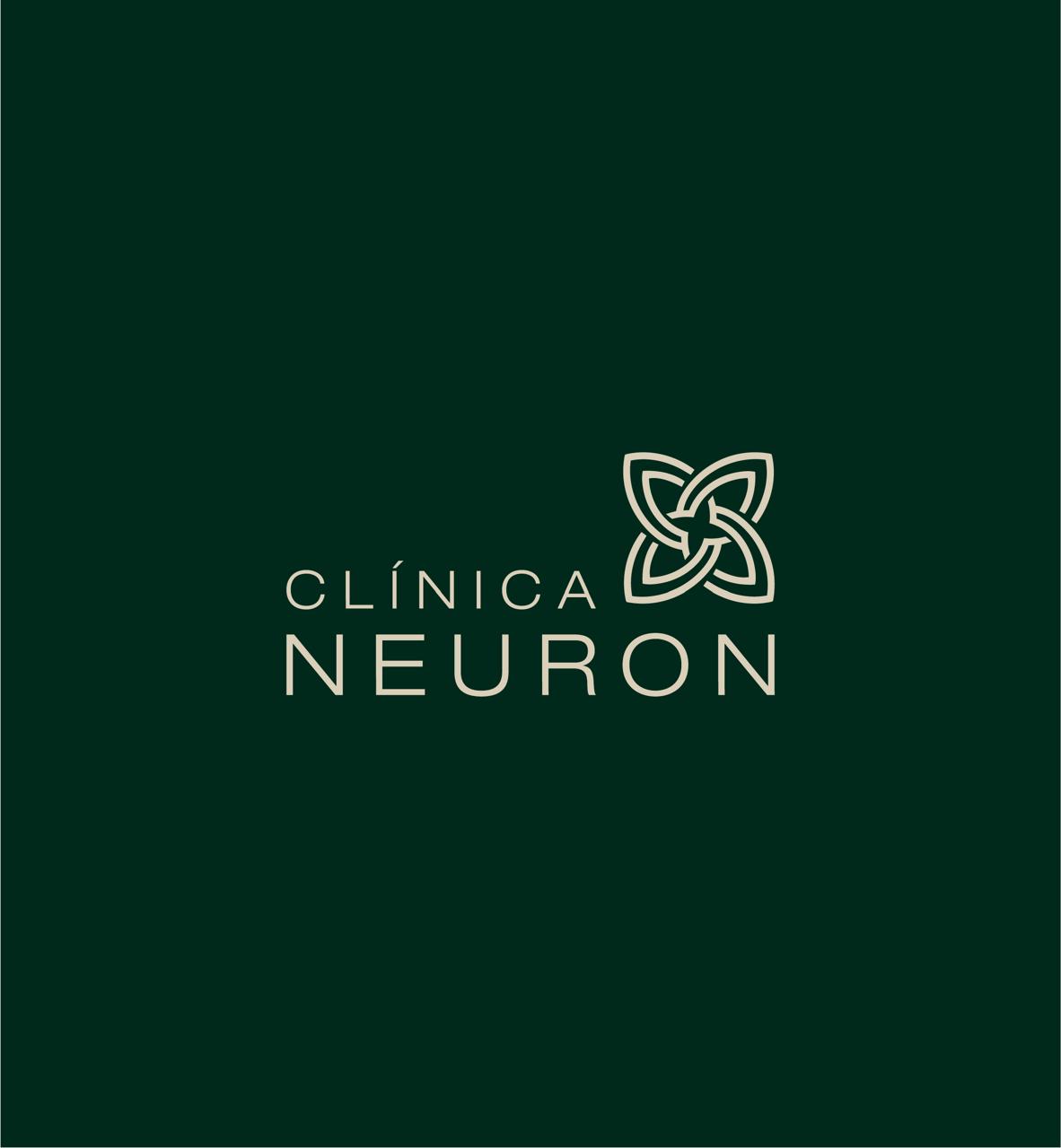 Aplicação visual da marca Clínica Neuron